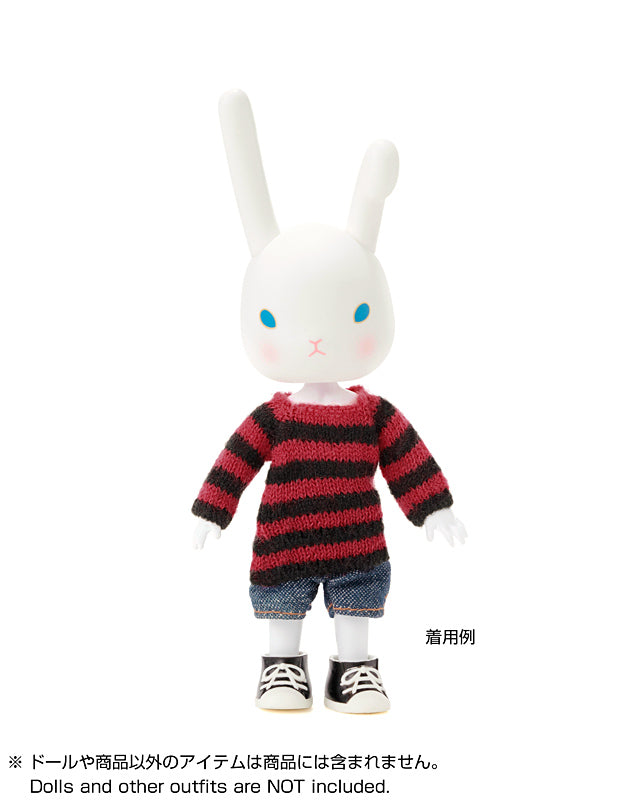 Dress11: mini Closet, Long Knit, Stripe / ミニクローゼット ロングボーダーニット