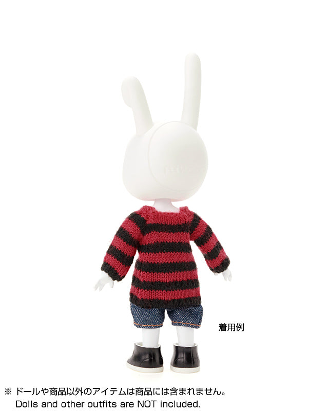 Dress11: mini Closet, Long Knit, Stripe / ミニクローゼット ロングボーダーニット