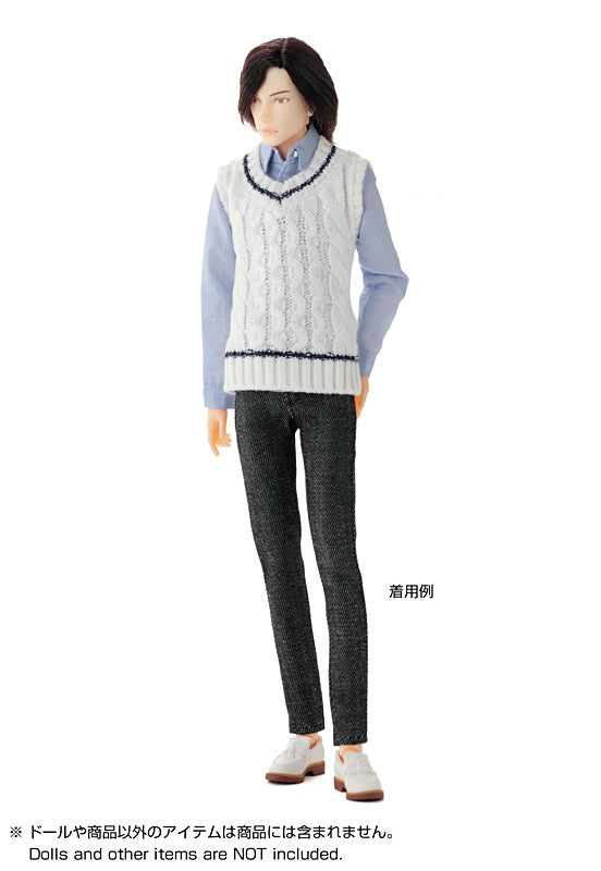 Dress: Tilden Vest, L size, White for momoko / チルデンベストL ホワイト