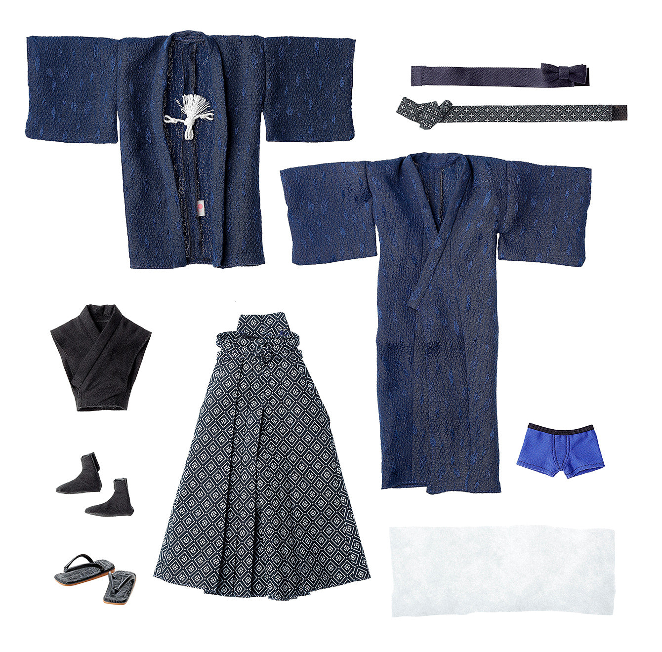 PetWORKs Boys, Dark Hakama, EIGHT / 六分の一男子図鑑 袴スタイル 蒼黒 エイト