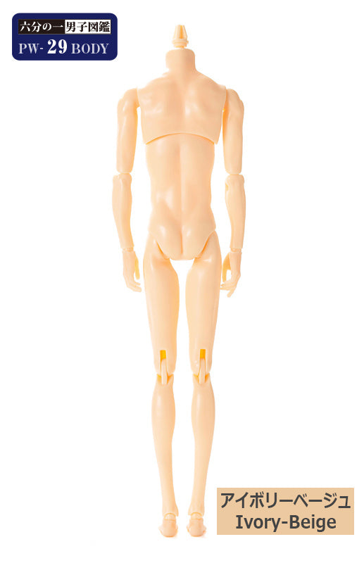 PetWORKs Boys, PW-29BODY, Ivory-Beige / 六分の一男子図鑑 PW-29BODY アイボリーベージュ
