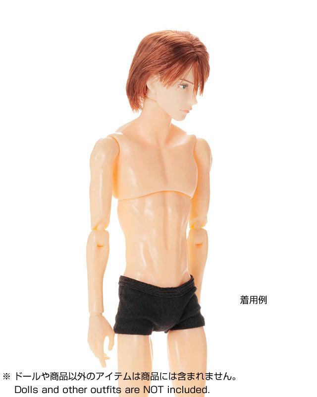 Dress: Men's Boxer Briefs Set, Black/ Fusha-Pink / メンズボクサーパンツセット ブラック/フューシャピンク