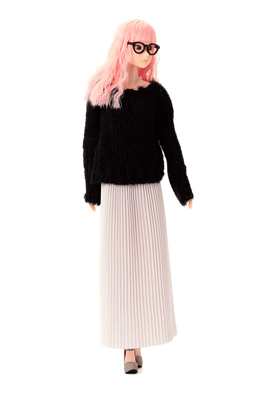 NEW★ Dress: Short Bulky Knit (Black) for momoko / ショート丈バルキーニット ブラック(mmk)