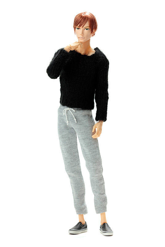 NEW★ Dress: Short Bulky Knit (Black) for momoko / ショート丈バルキーニット ブラック(mmk)