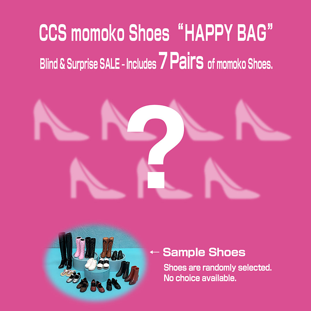 NEW★ CCS PetWORKs momoko Shoes "HAPPY BAG" 7 Pairs / CCS momokoシューズ HAPPY BAG 7足入り