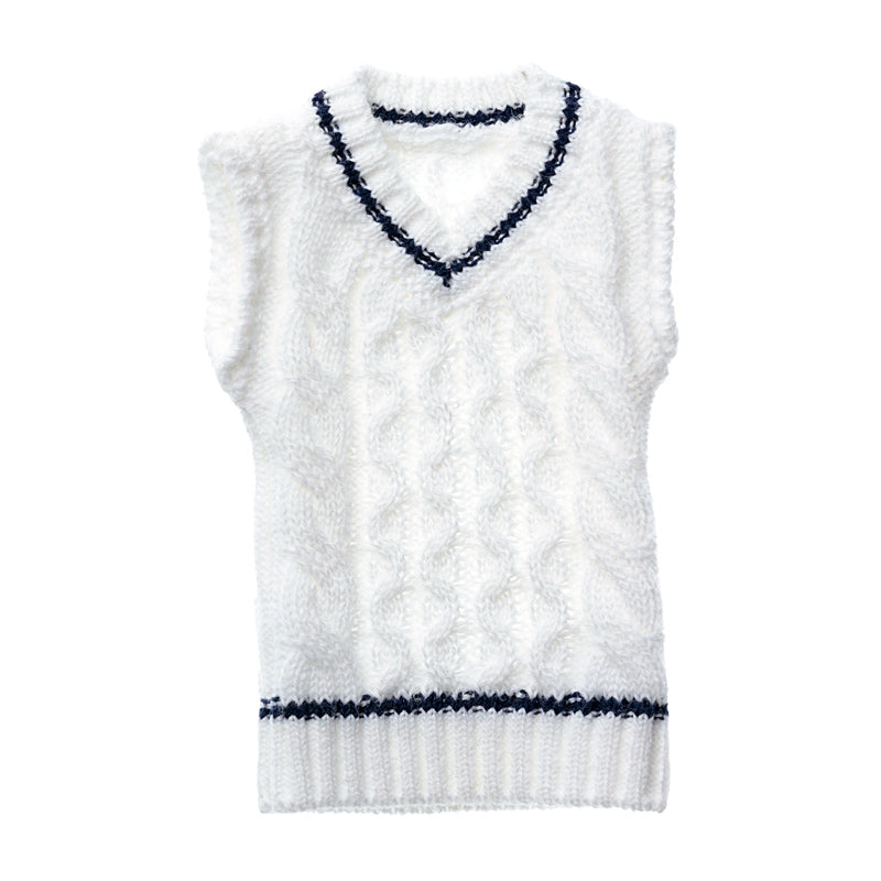 Dress: Tilden Vest, L size, White for momoko / チルデンベストL ホワイト
