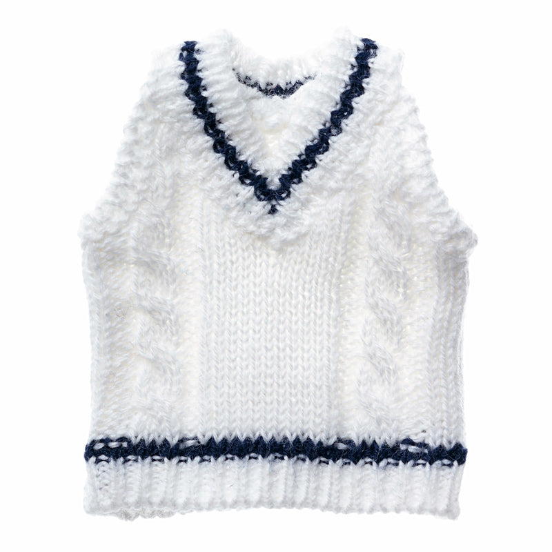 Dress: Tilden Vest, S size, White, for ruruko/ チルデンベストS ホワイト