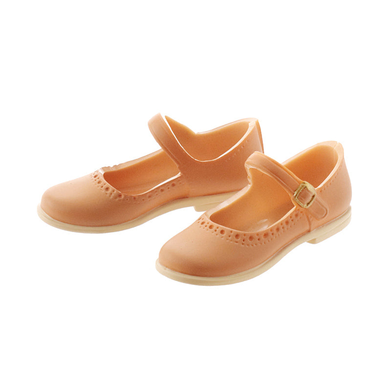 Mary Jane Flats, Matte-Pale-Brown / クラシカルストラップシューズ マットペールブラウン