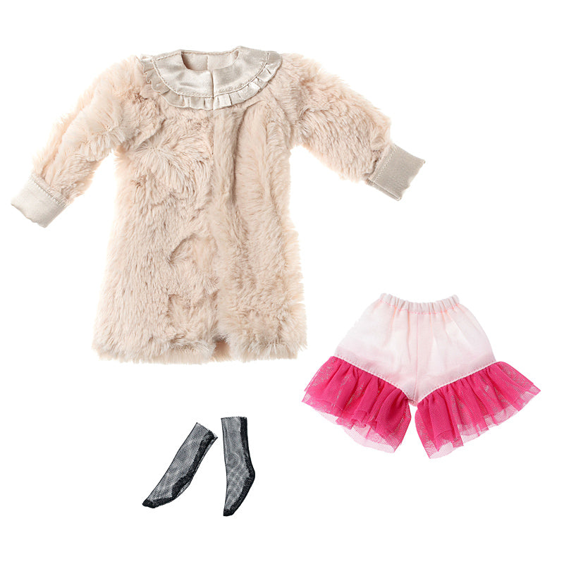 Dress: Faux Fur Coat Set for momoko / momokoフェイクファーコートセット