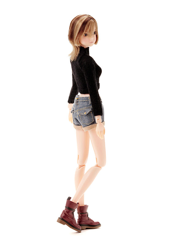 Dress: High Neck Knit, Black, for ruruko/ ハイネックニット ブラック