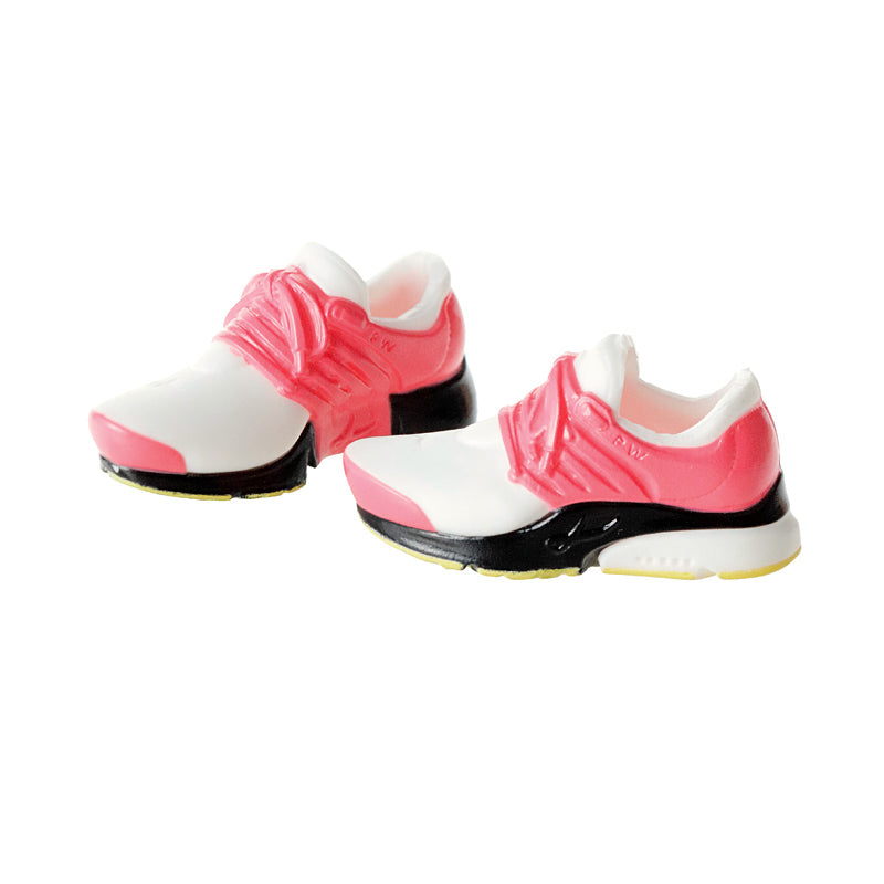 Running Shoes, White×Pink / ハイテクスニーカー ホワイト×ピンク