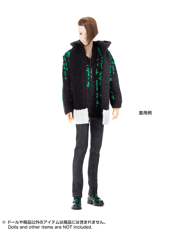 Dress: Hoodie Scarf with Pockets, Black / フードマフラー ブラック