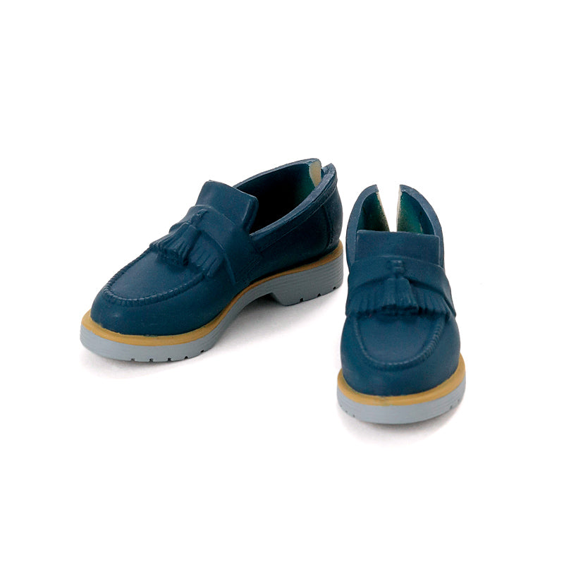 Men's Tassel Loafers, Matte-Navy / メンズタッセルローファー マットネイビー