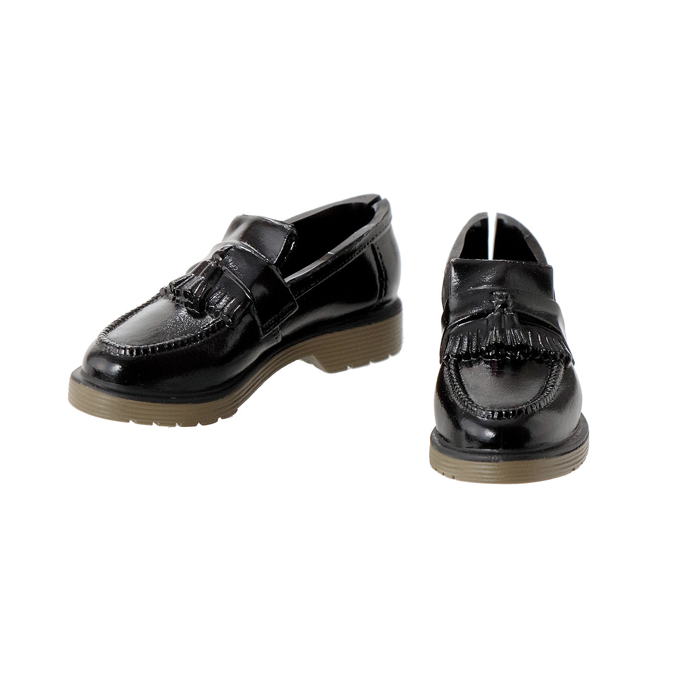 Men's Tassel Loafers, Enamel Black / メンズタッセルローファー エナメルブラック