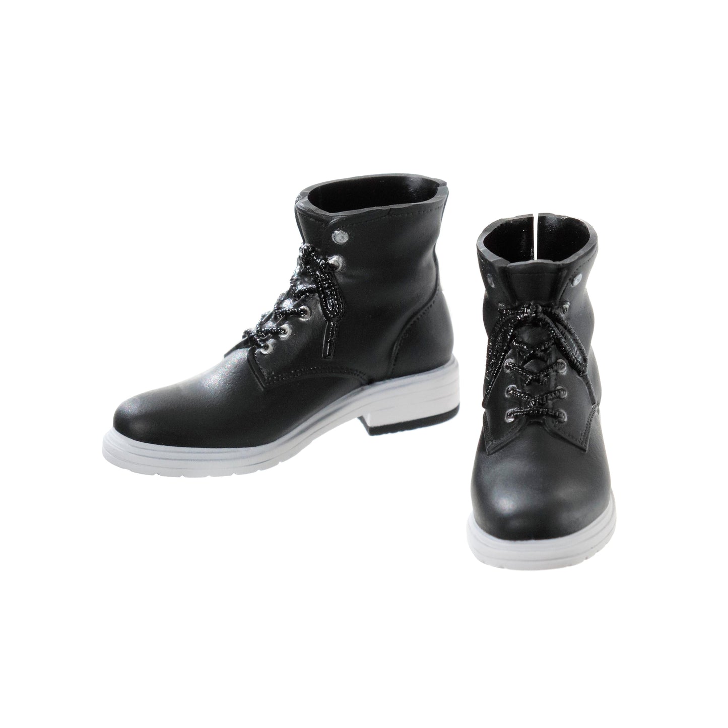 Men's Work Boots, Black x White-Sole / メンズワークブーツ ブラック×ホワイトソール