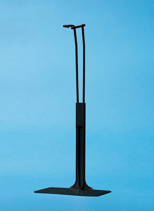 NEW★ Metal Doll Stand (Long, Black) by Japan Desk-Top Development Inc. / ドールスタンド(ロング)ブラック