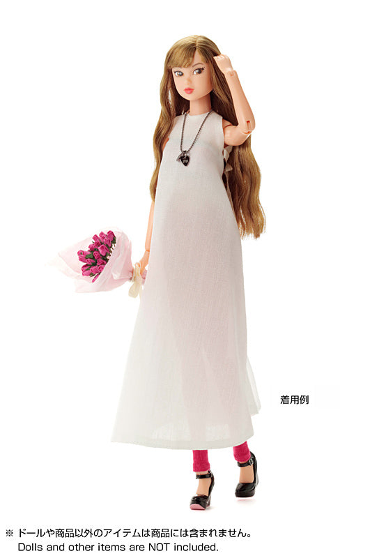 Dress: momoko Simple Dress Set, White / momokoシンプルワンピースセット ホワイト