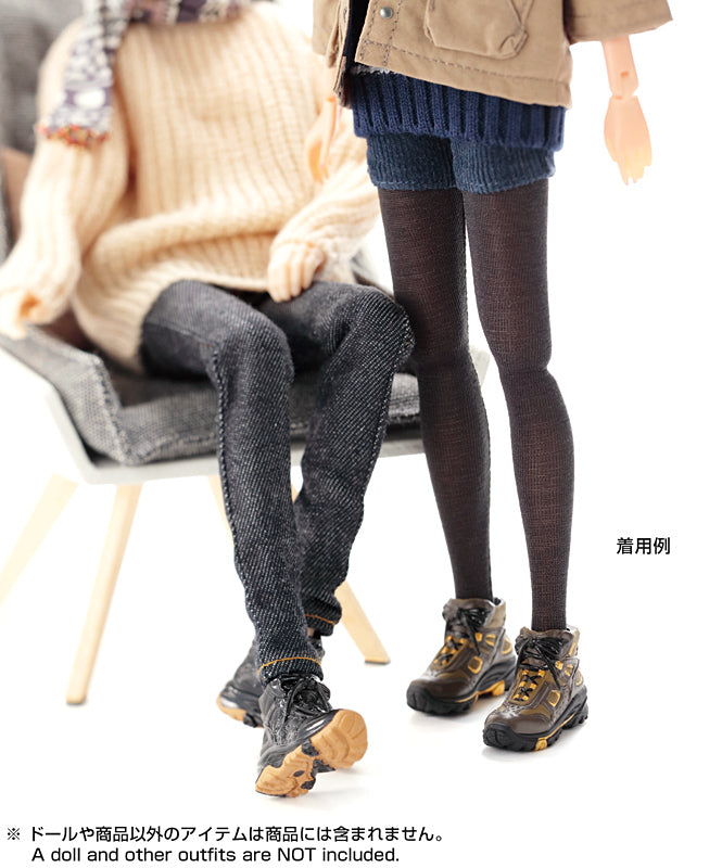 Trekking Sneakers, Black x Camel / トレッキングスニーカー ブラック×キャメル
