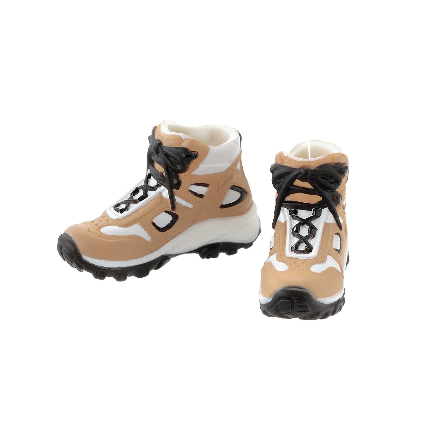momoko Trekking Sneakers, Beige x White / トレッキングスニーカー ベージュ×ホワイト
