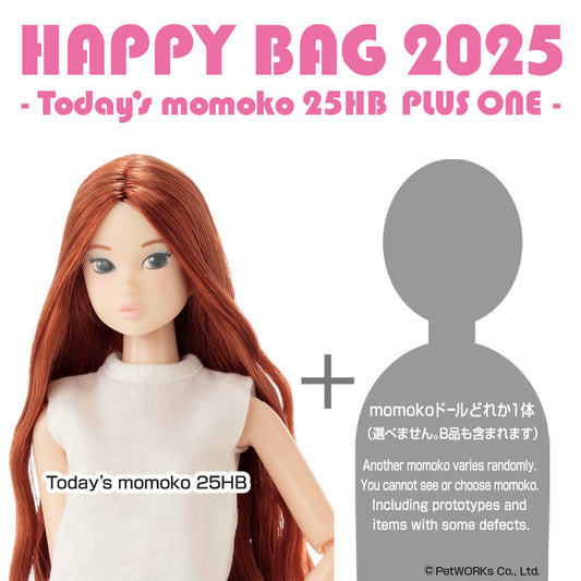 "HAPPY BAG 2025 -Today's momoko 25HB PLUS ONE- " coming Sep-Nov 2025