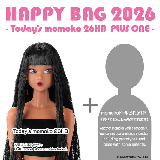 "HAPPY BAG 2026 -Today's momoko 26HB PLUS ONE-" Coming Oct-Nov 2026