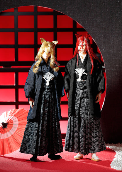 NEW★ PetWORKs Boys, Dark Hakama PS, NINE / 六分の一男子図鑑 袴スタイル・蒼黒 ナイン PS