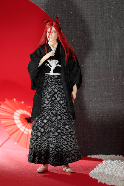 NEW★ PetWORKs Boys, Dark Hakama PS, NINE / 六分の一男子図鑑 袴スタイル・蒼黒 ナイン PS