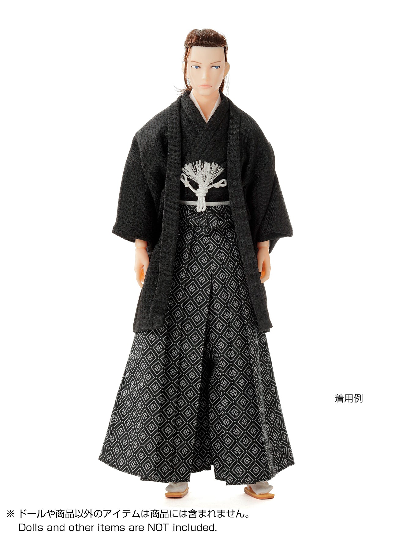 NEW★ Dress: Hakama Set for NINE, bk / ナイン 羽織袴セット 黒