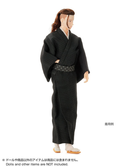 NEW★ Dress: Hakama Set for NINE, bk / ナイン 羽織袴セット 黒