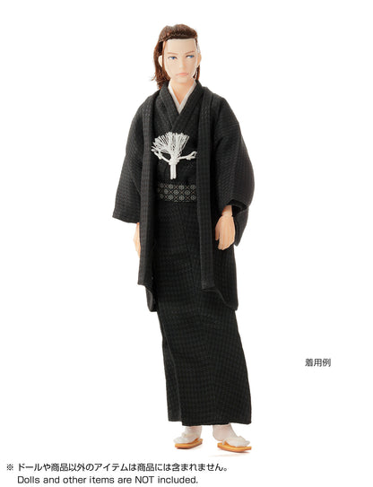 NEW★ Dress: Hakama Set for NINE, bk / ナイン 羽織袴セット 黒