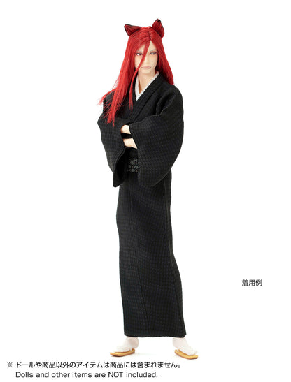 NEW★ Dress: Hakama Set for NINE, bk / ナイン 羽織袴セット 黒
