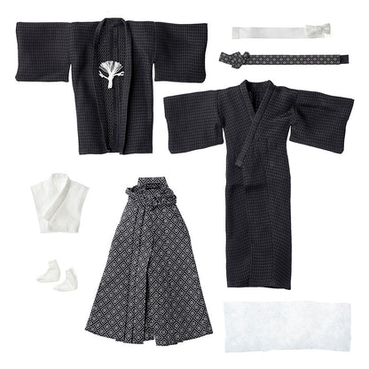 NEW★ Dress: Hakama Set for NINE, bk / ナイン 羽織袴セット 黒