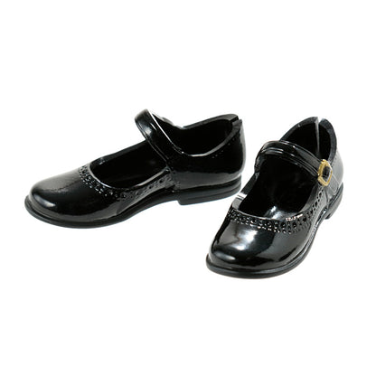 Mary Jane Flats, Enamel-Black / クラシカルストラップシューズ　エナメルブラック