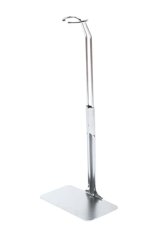 Cuties, metal doll stand B (Chrome Plating) , suitable for momoko & PetWORKs Boys / キューティーズ　ドールスタンド B(クロームメッキ)