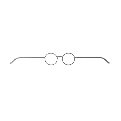 Etched Round Glasses, Silver / エッチングラウンドメガネ シルバー