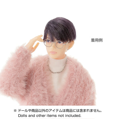 Etched Round Glasses, Silver / エッチングラウンドメガネ シルバー