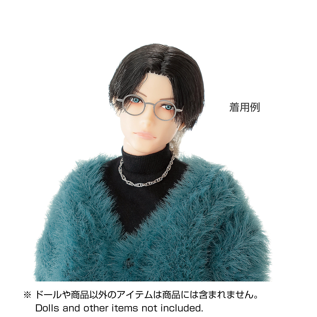 Etched Round Glasses, Silver / エッチングラウンドメガネ シルバー