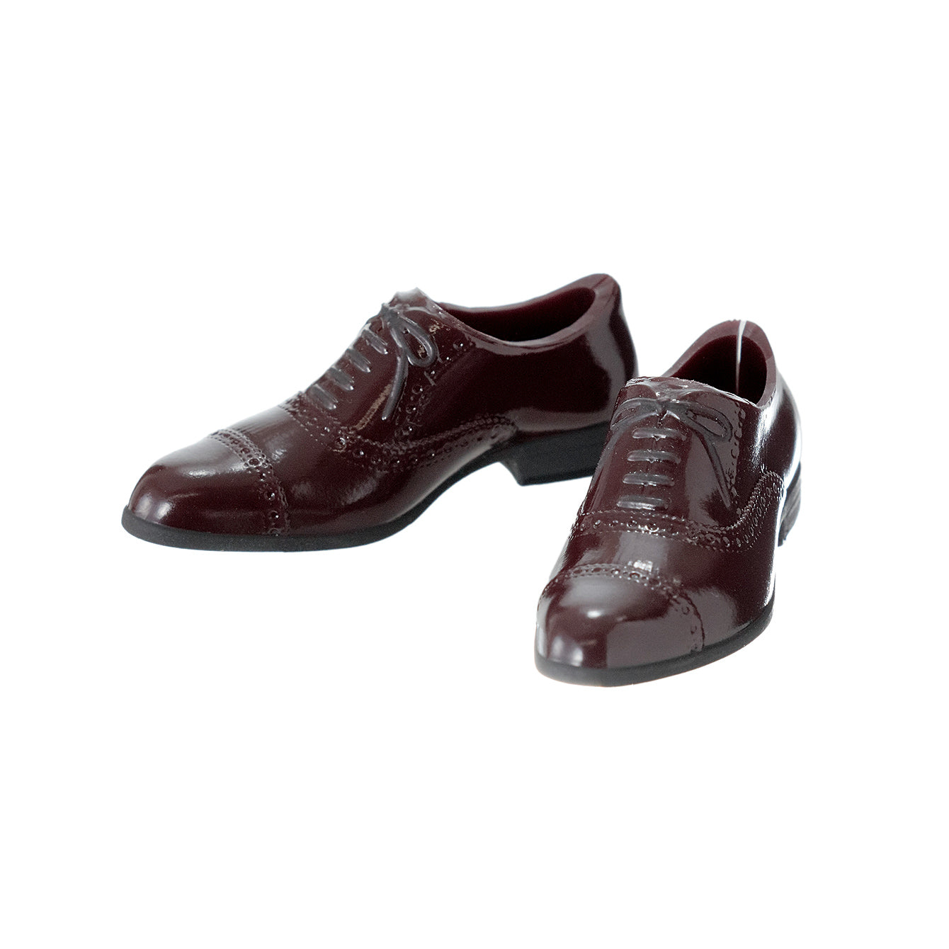 Men's Straight Tip Shoes, Enamel-Brown / メンズストレートチップ エナメルブラウン