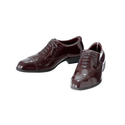 Men's Straight Tip Shoes, Enamel-Brown / メンズストレートチップ エナメルブラウン