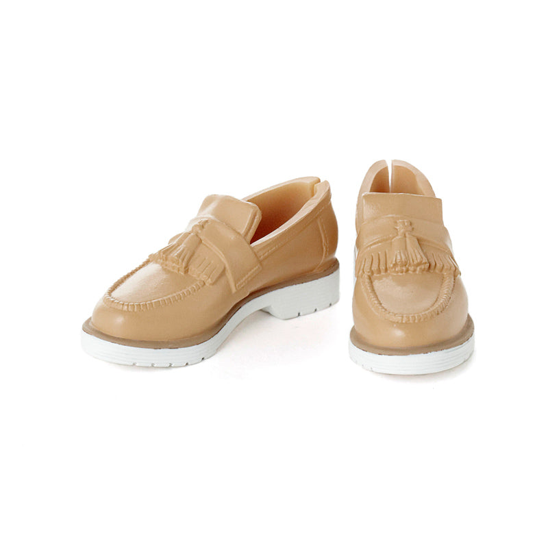 Men's Tassel Loafers, Beige / メンズタッセルローファー ベージュ