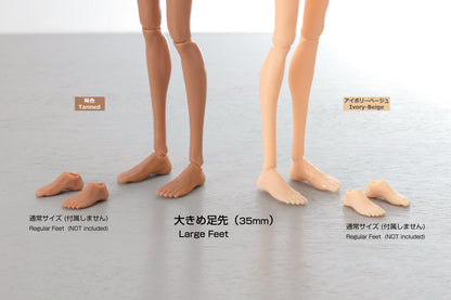 PetWORKs Boys, "Hands & Feet Set EX" for PW-28/29BODY, Ivory-Beige / 手先・足先セット EX ★アイボリーベージュ