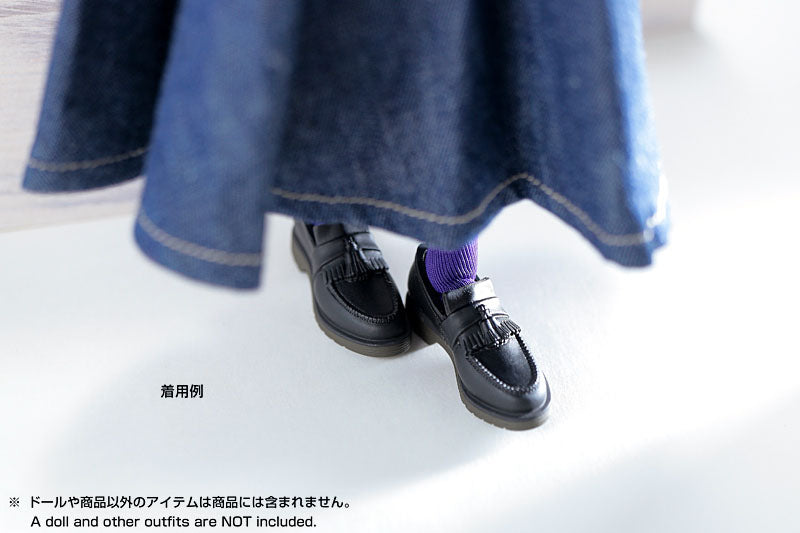 Men's Tassel Loafers, Black/ メンズタッセルローファー ブラック